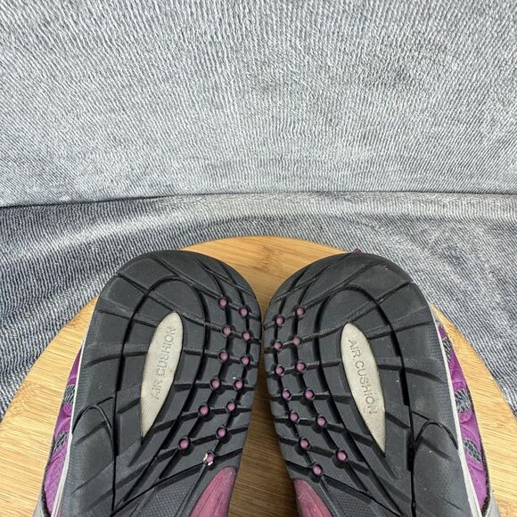 Merrell Hiking Shoes Womens Size 10.5 Gray Purple Trail Air Cushion Mesh J24362 - Picture 8 of 9